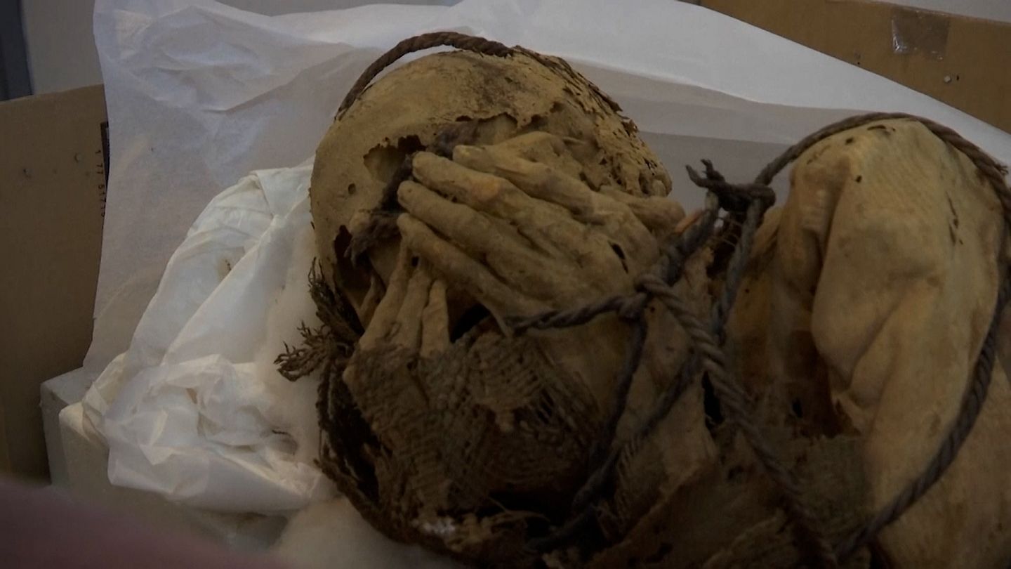 Terrified Mummies in Peru 