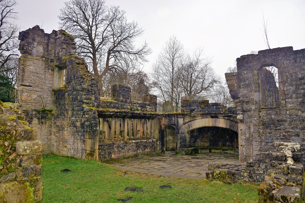  An Ancient Pack Horse Bridge in Lancashire, England, Over 800 Years Old