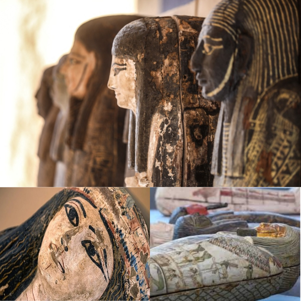 Chilling Discovery: Hundreds of Ancient Mummies Uncovered at the Massive Egyptian Necropolis