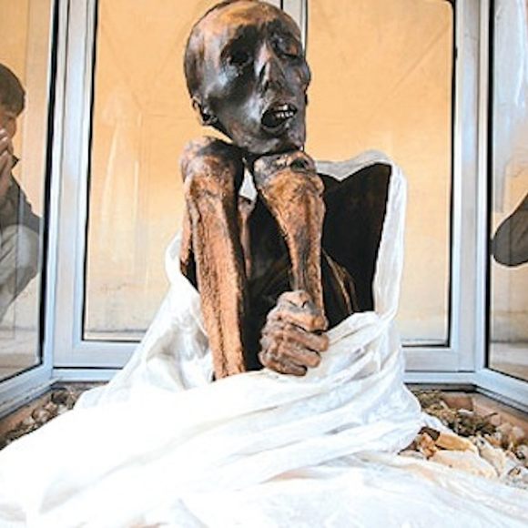 Mummy of Sangha Tenzin – The only natural (self-mummified) mummy in India