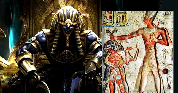 The leaked information suggests that the pharaoh was a giant and had a connection with extraterrestrial being