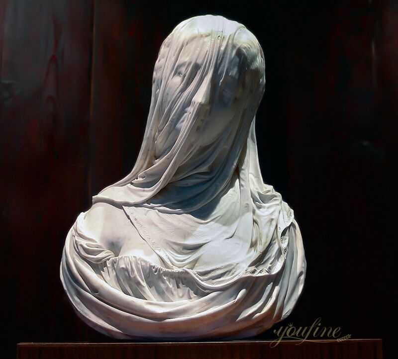 The Veiled Nun by Giovanni Strazza