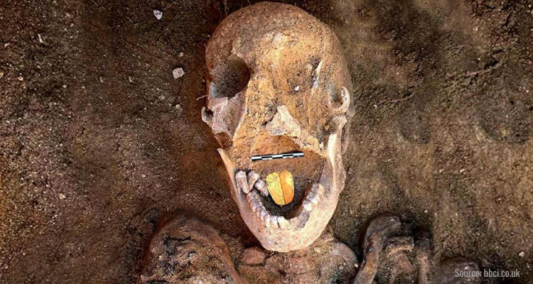 Unveiling ancient mysteries: 2,500-year-old mummy with a gold tongue discovered in India