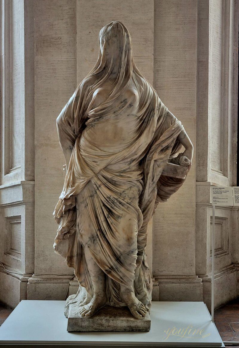 Vestal Virgin Tuccia (Corradini sculpture)