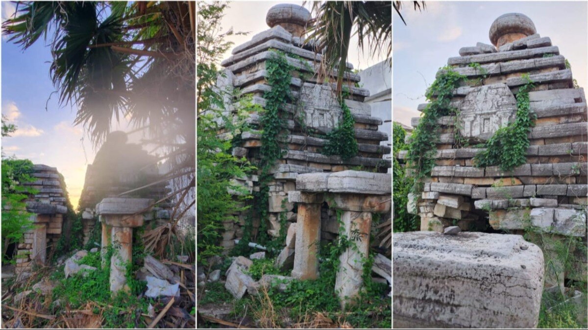 the 1,300-year-old temples from the Chalukya Badami era in India