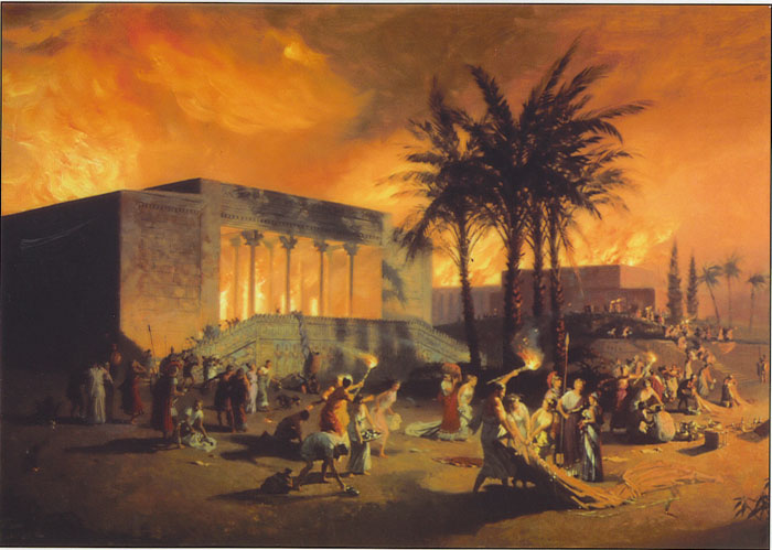 Burning, Looting & Destruction of Persepolis by Alexander of Macedonia. Diodorus Siculus