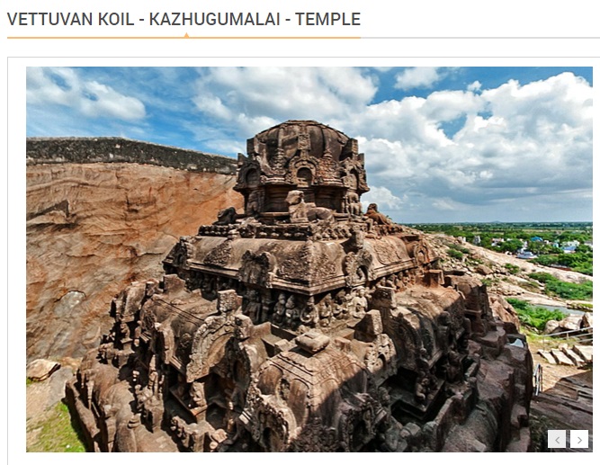 The viral image was found to be of Vettuvan Koil, a Tamil Nadu temple carved out of a single rock, and it is said to be around 1,300 years old.