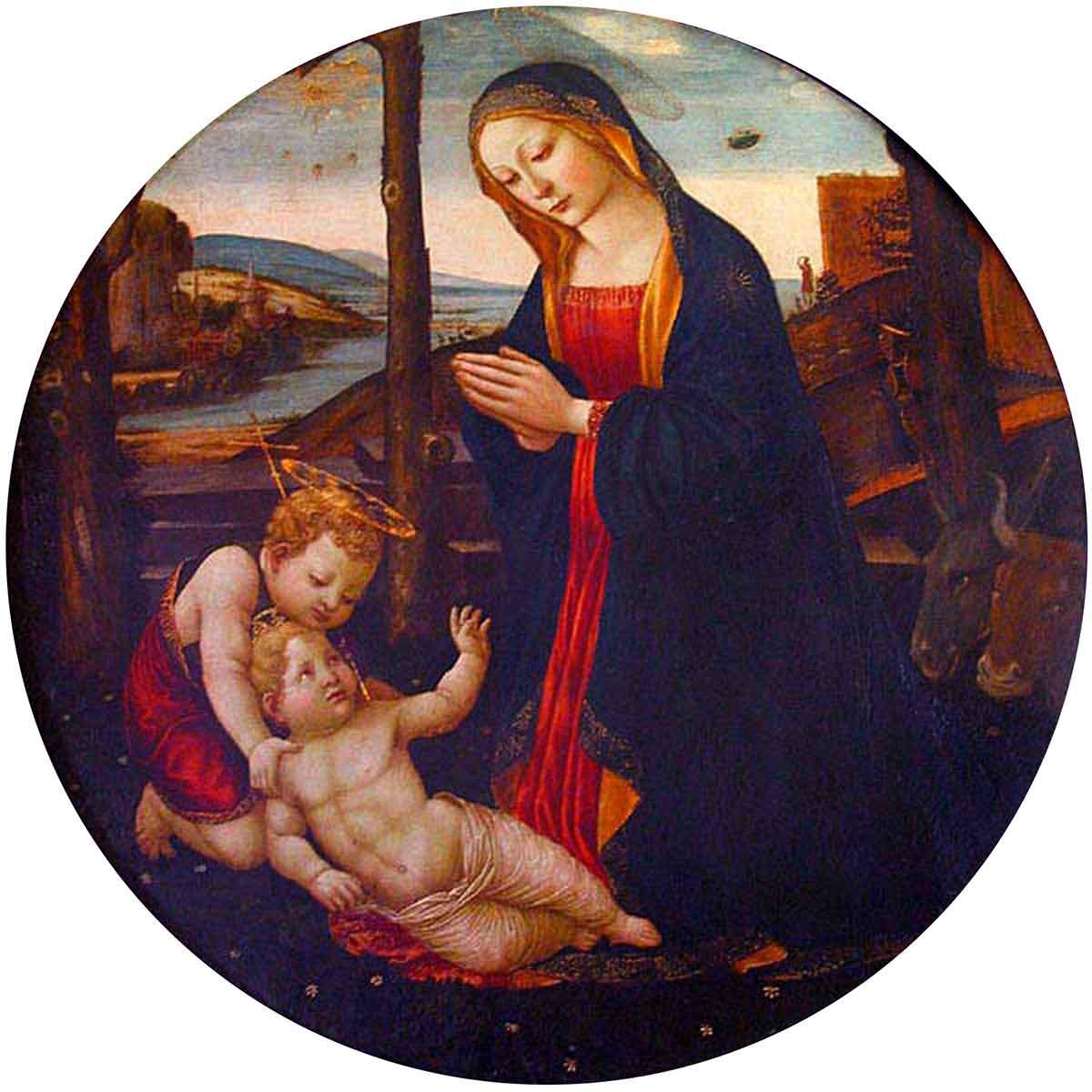 madonna with saint giovannino