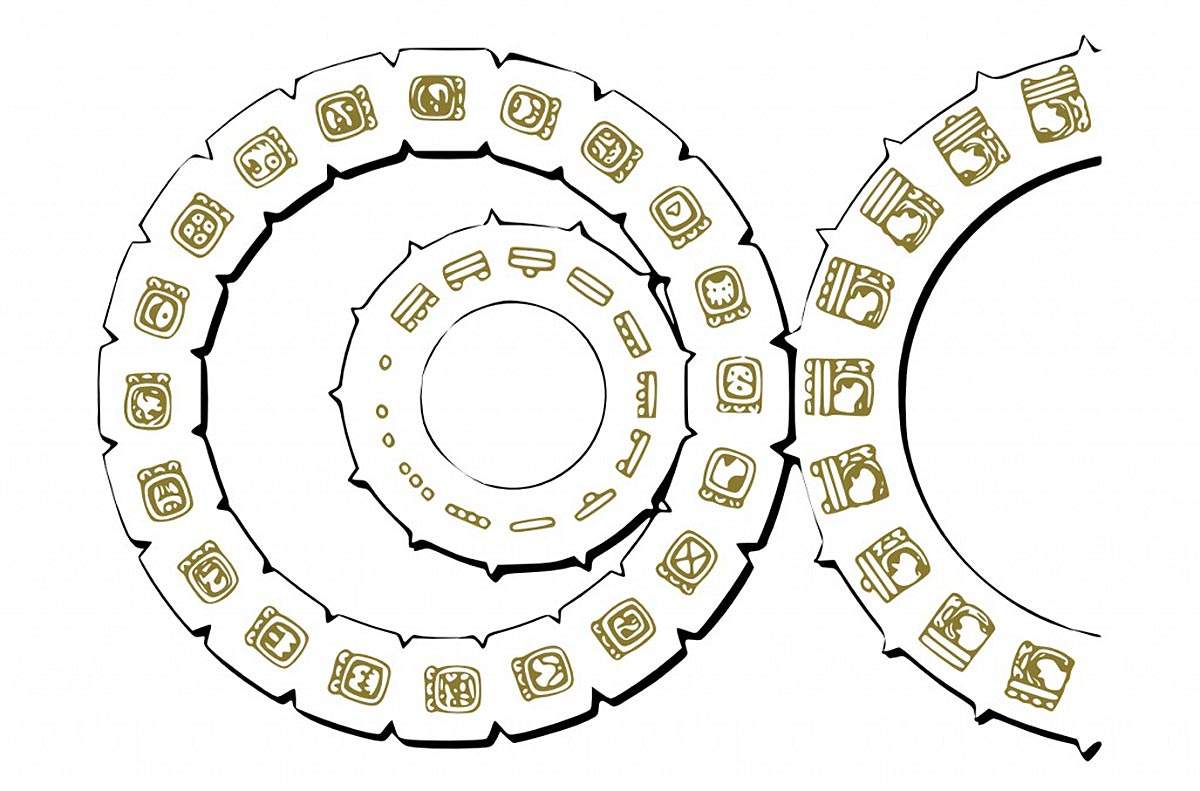 mayan calendar depiction