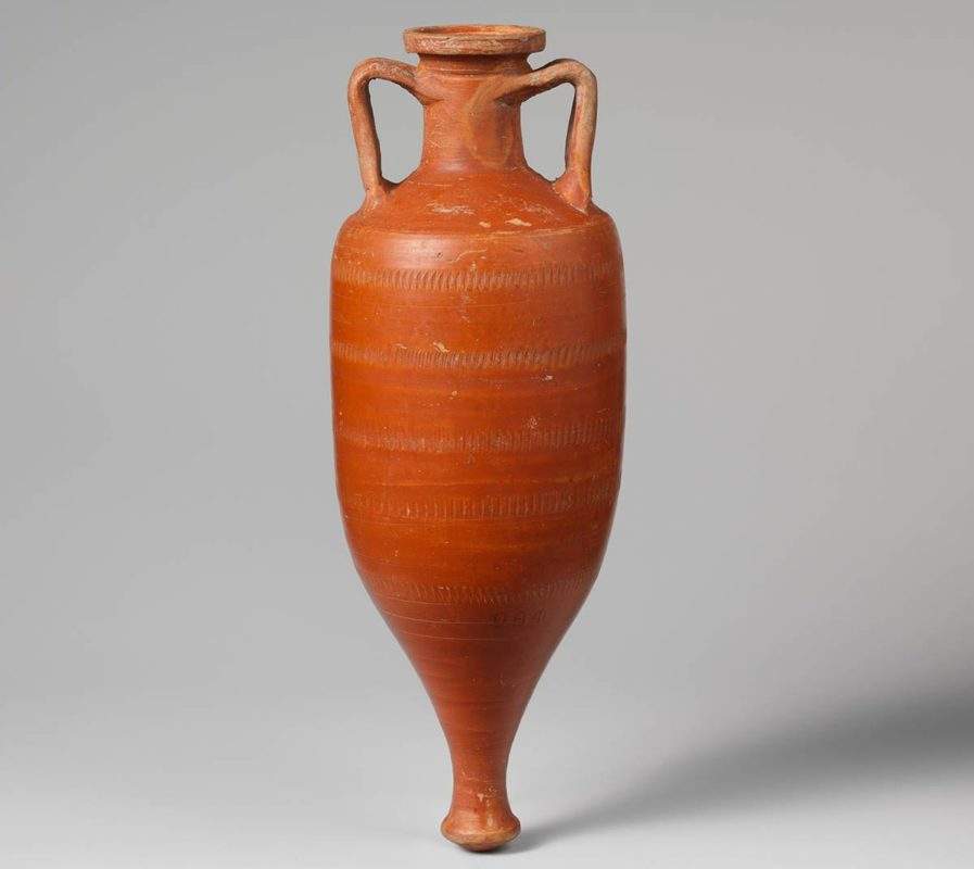 terracotta roman amphora