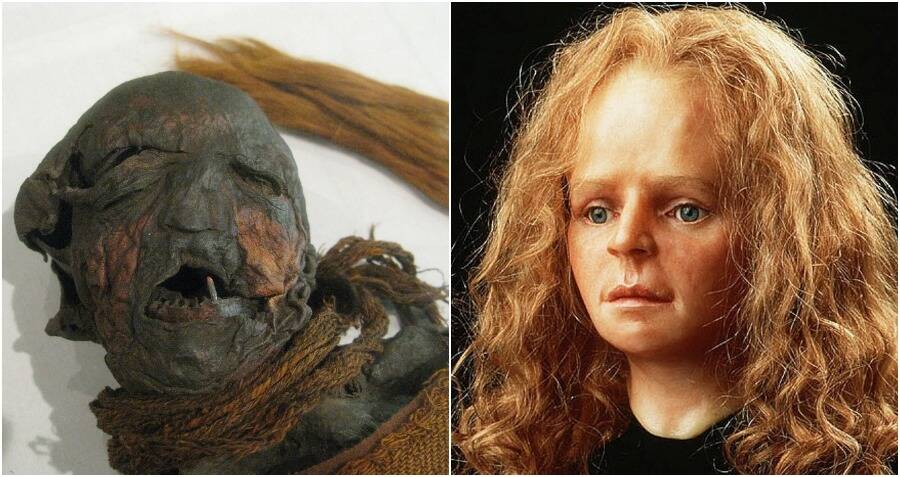 Yde Girl: A strangled adulteress (54 B.C.–128 A.D.) 