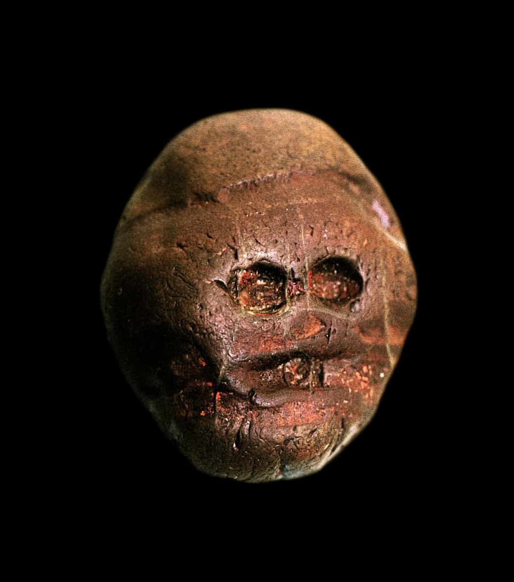 Pythika on X: "The Makapansgat pebble, carried into a cave by an early hominid 3 million years ago #Africa #happymonday https://t.co/LNWdN40oSR https://t.co/OaY0NTBuJm" / X