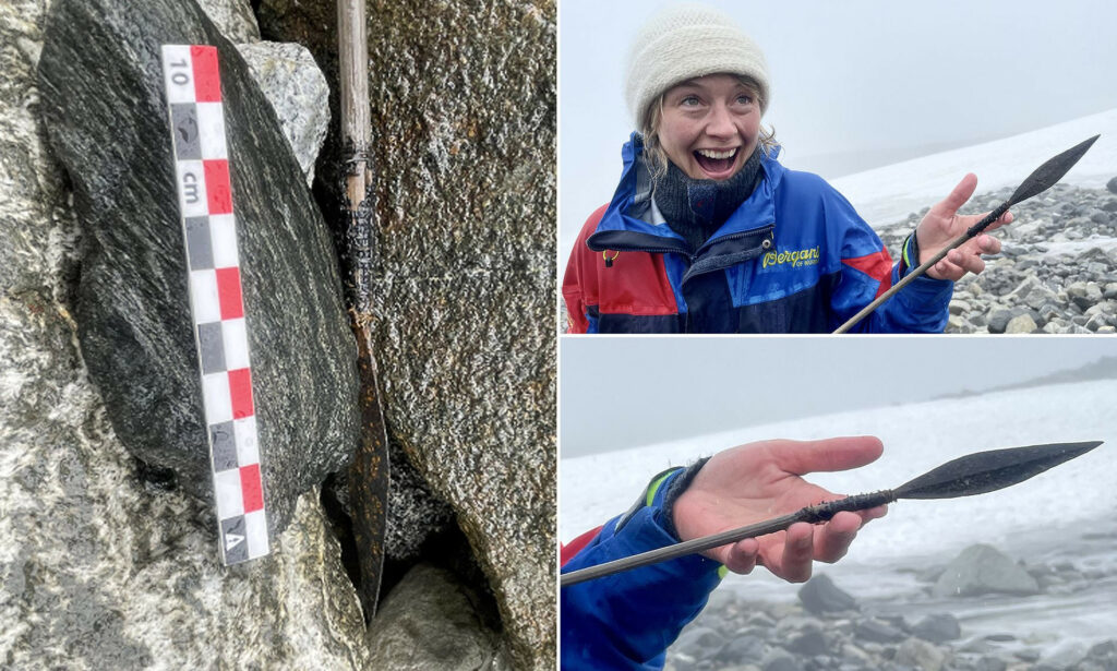 Unearthing History: Remarkably Preserved 6th-Century AD Arrow Found in Melting Norwegian Glaciers