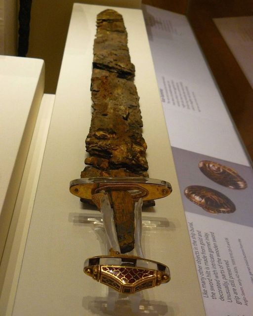 The Remarkable Sword from Sutton Hoo: A Testament to Anglo-Saxon Craftsmanship