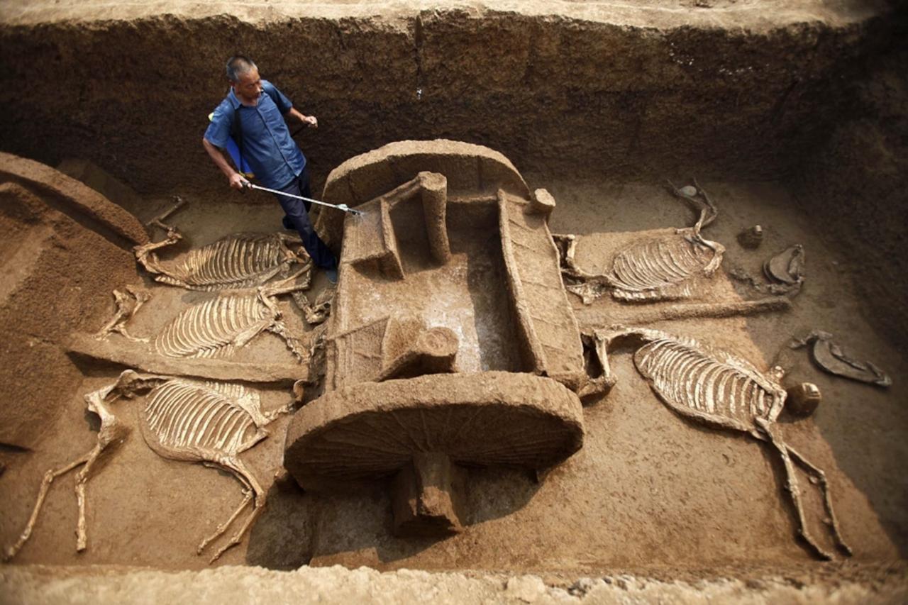 Unearthing the Secrets of a 2,500-Year-Old Chariot Burial: A Remarkable Archaeological Discovery