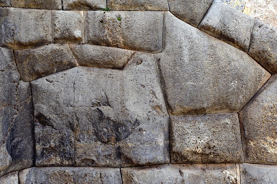 Inca Wall, Sacsayhuaman, Cusco Photograph by Matthew Oldfield - Pixels