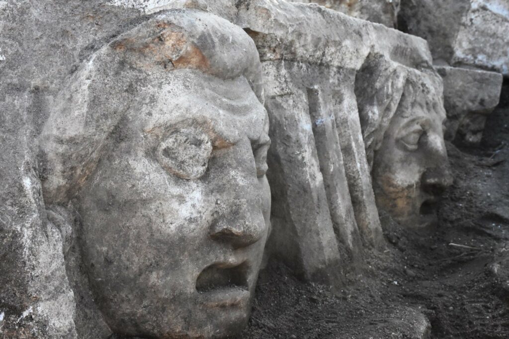 Unveiling the Theatrical Wonders of Stratonikeia: Discovery of 2,200-Year-Old Mythological Masks