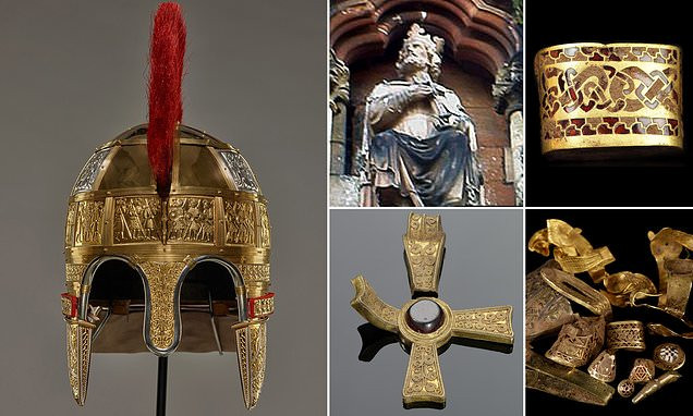 Royal Treasures: The Staffordshire Hoard’s Kingly Helmet Revealed