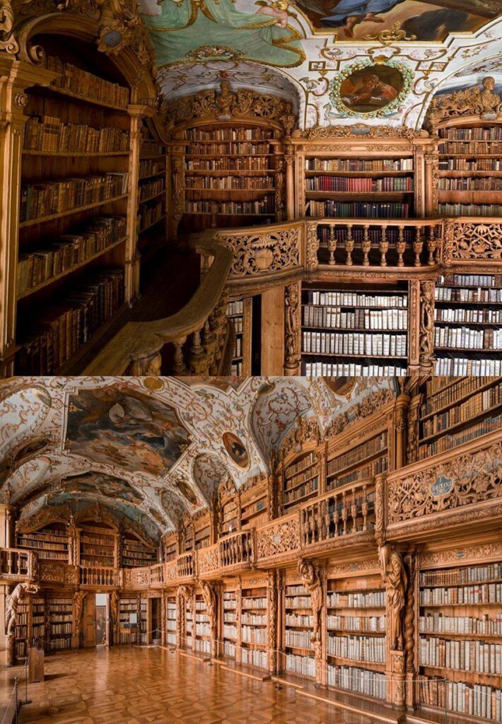 Unveiling the Enchanting Waldsassen Abbey Library: A Timeless Treasure in Bavaria