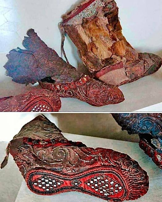 Unveiling Ancient Footsteps: The 2,300-Year-Old Scythian Boot from the Altai Mountains