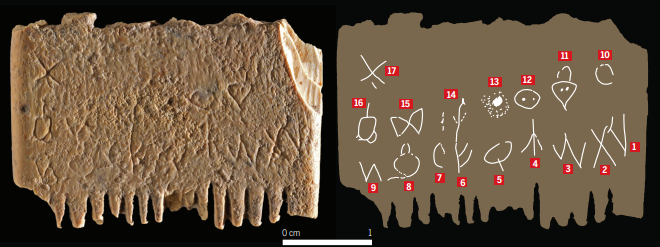 3,700-year-old inscription on comb is oldest sentence in earliest alphabet - Chinadaily.com.cn