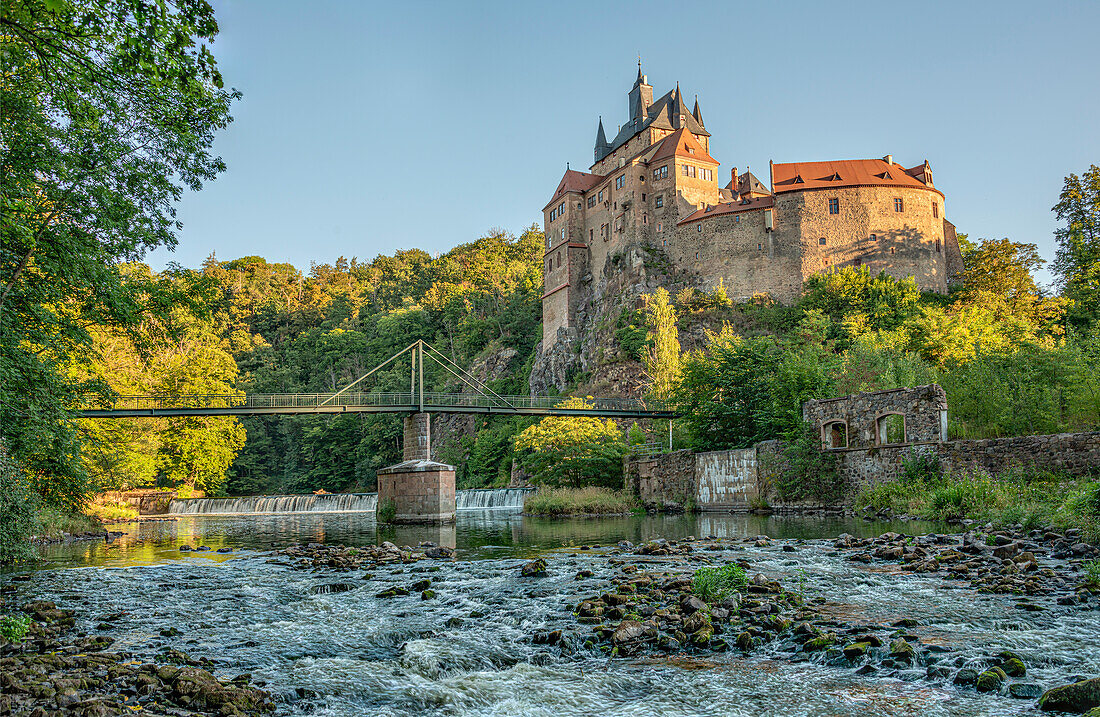 Kriebstein Castle near Waldheim, Saxony, … – License image – 71413411 ❘  lookphotos