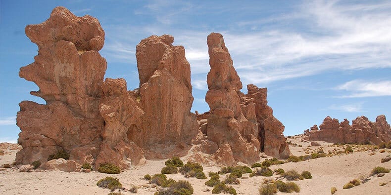 Valle de Rocas in Uyuni Desert | Bolivia Salt Flat