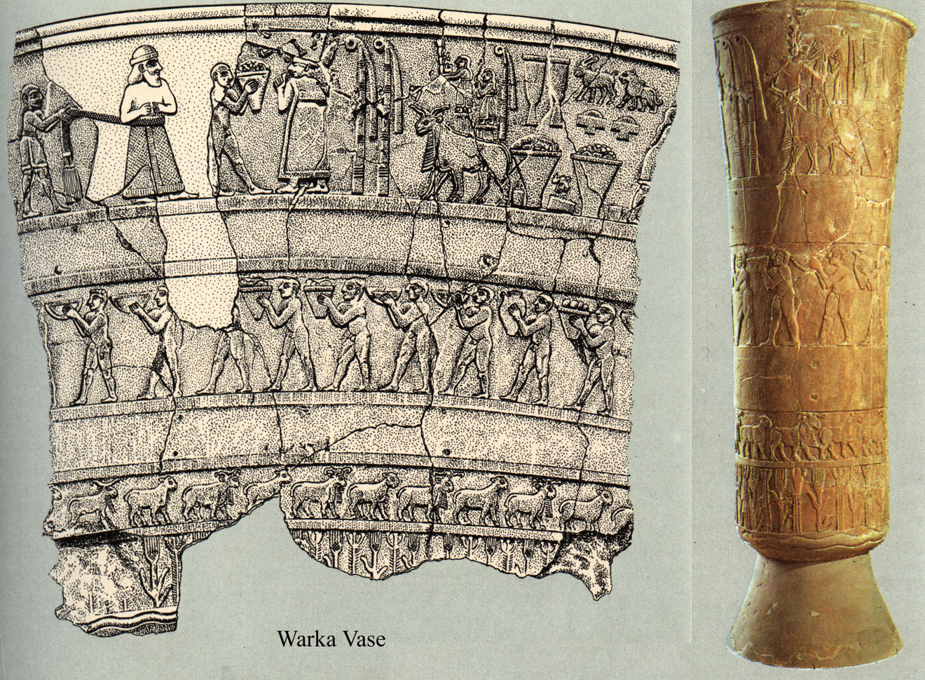 Sumerian Art: The Warka Vase