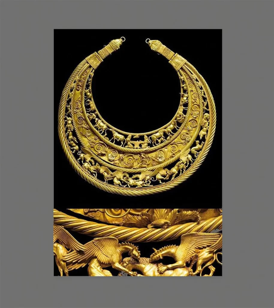 Unveiling the Mysteries of the Scythian Gold Pectoral: A Masterpiece of Ancient Craftsmanship