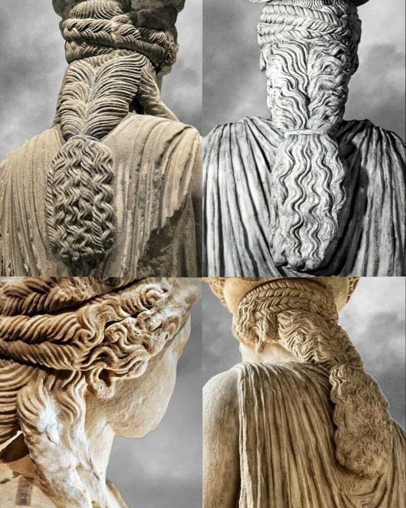 Tresses of Antiquity: Exploring the Hairstyles of Caryatid Sculptures