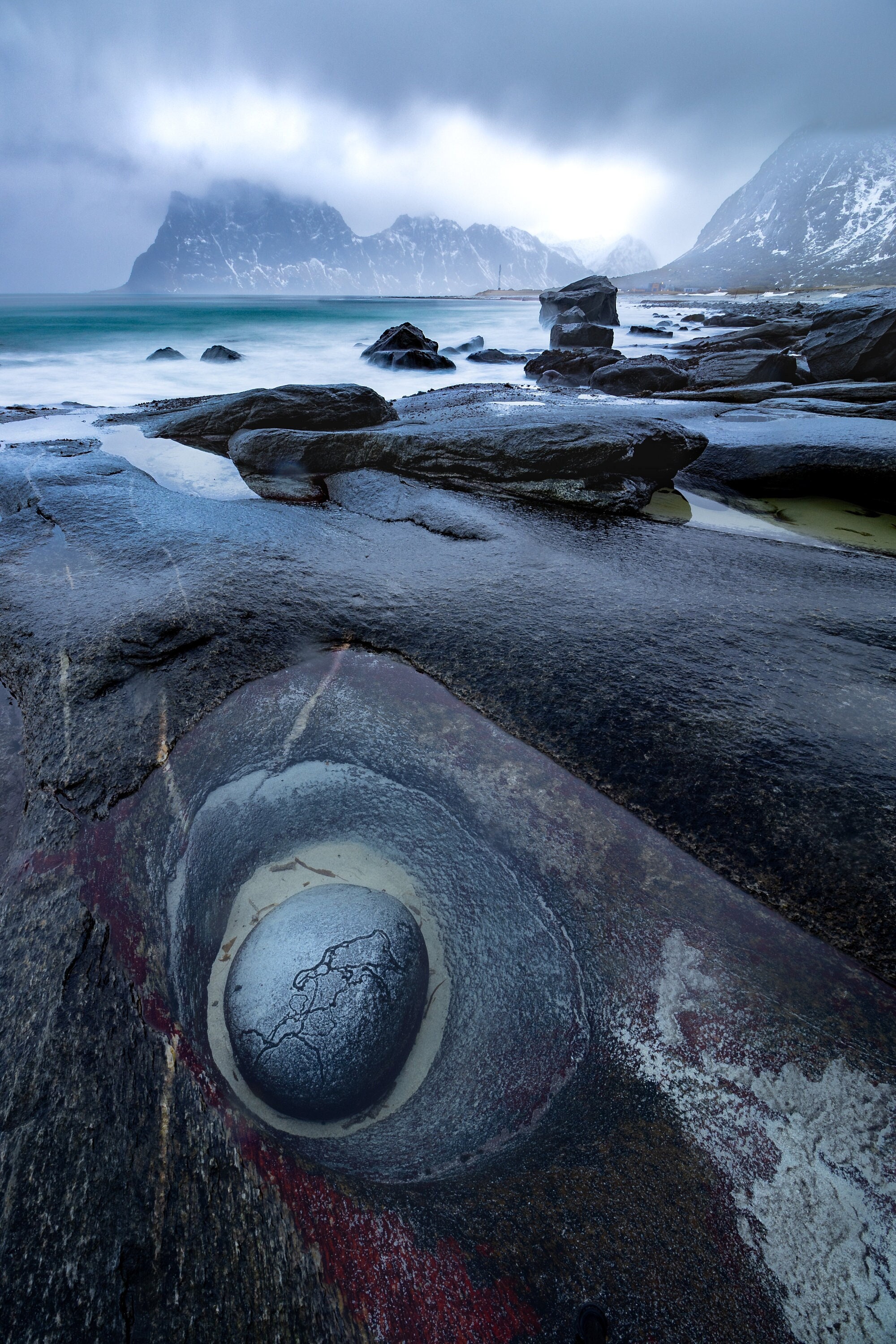 The Dragons Eye Uttakleiv Beach Norway Lofoten Islands Landscape Photo  Print - Etsy