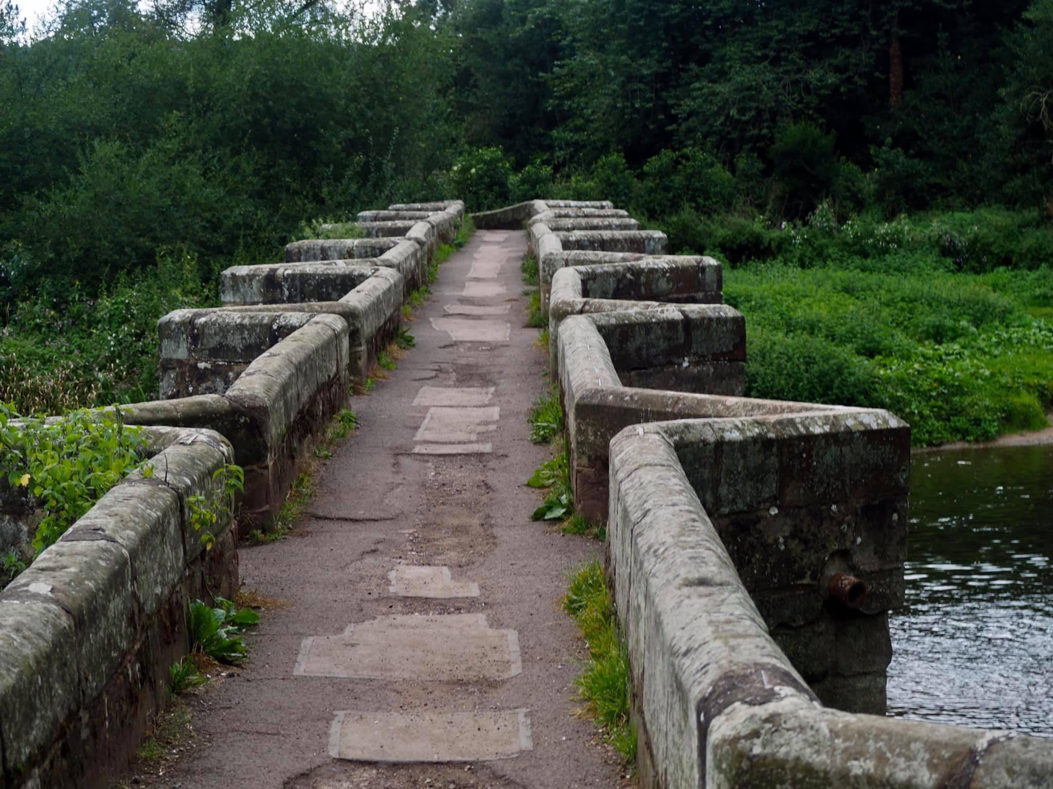 Essex Bridge is a Grade I listed bridge over the River Trent. It was built  in the late sixteenth century by the Earl of Essex. It's the longest  packhorse bridge in England