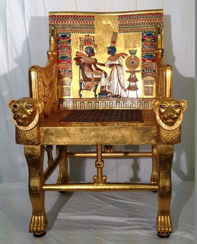 The Golden Throne of Tutankhamun: Symbol of Ancient Egypti