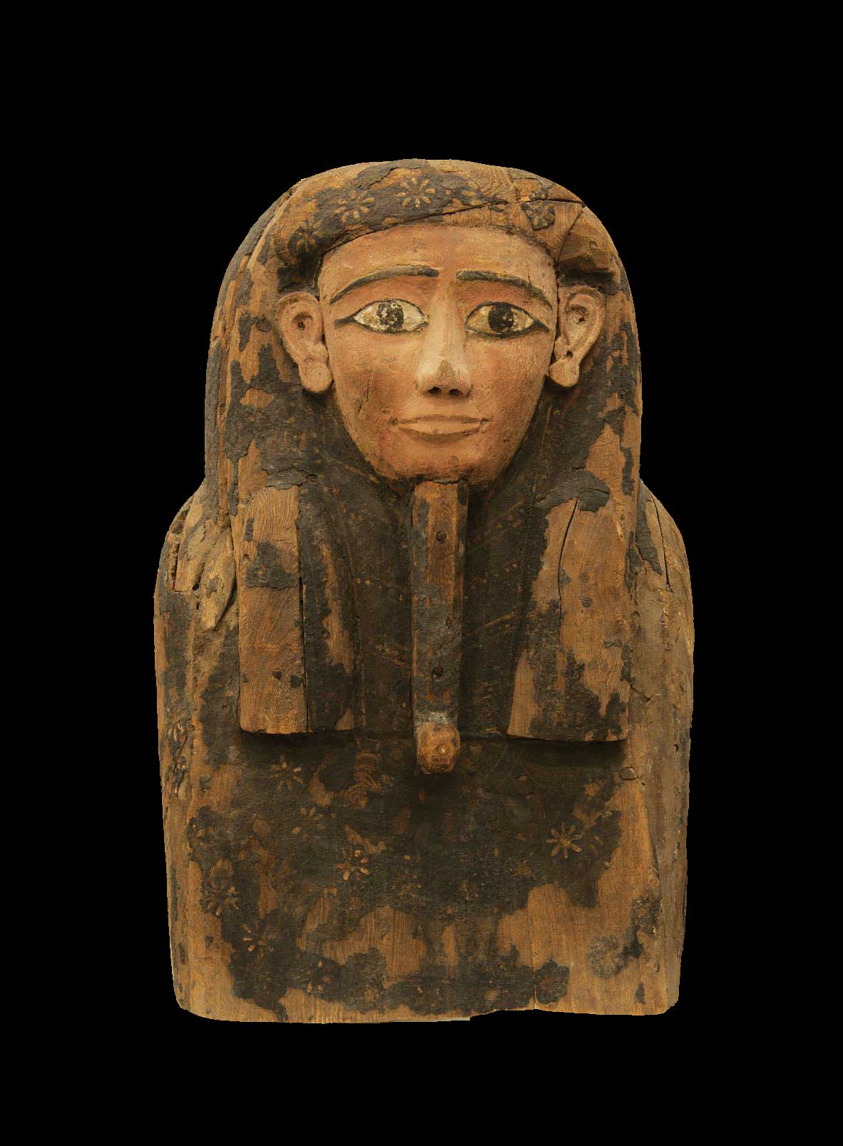 Anthropomorphic Sarcophagus Lid - Becker Antiques | Amsterdam