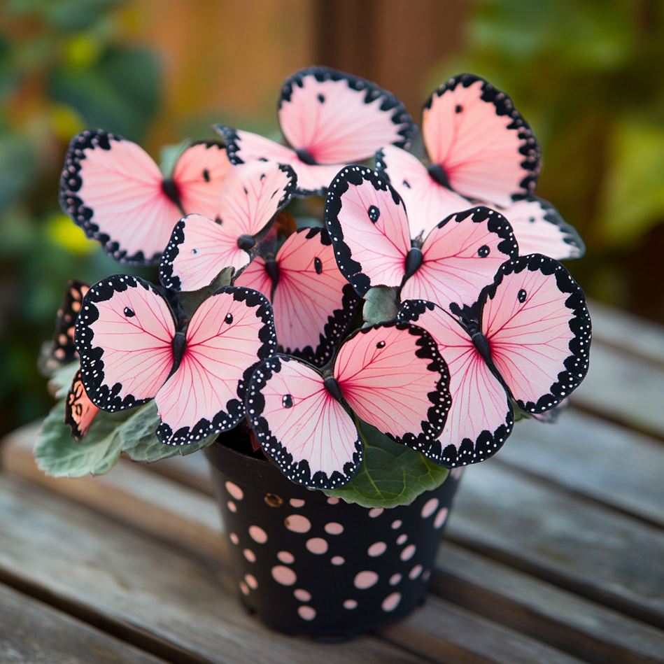 Where to Buy Begonia Moonlight Butterfly Plant - Pngland.com