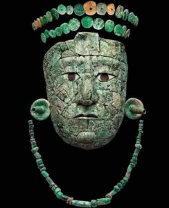 The Mask of the Red Queen: A Glimpse into Maya Civilization