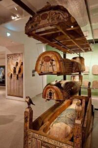 Exploring Ancient Egyptian Funerary Art Through Coffins