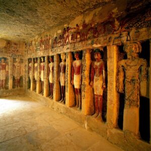 Exploring the Sacred Space of an Ancient Egyptian Tomb