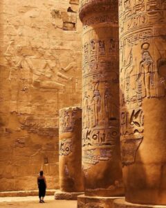 The Great Hypostyle Hall of the Temple of Karnak: A Marvel of Ancient Egyptian Architecture