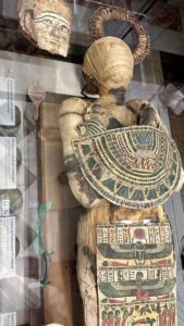 Cultural and Spiritual Heritage: Ancient Egyptian Funerary Statues and Artifacts